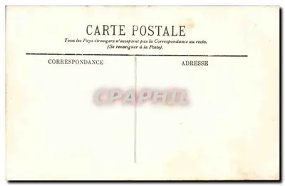 Angoulême — Em direção ao Monumento Carnot — Edição das Novas Galerias, n°16 — Verso