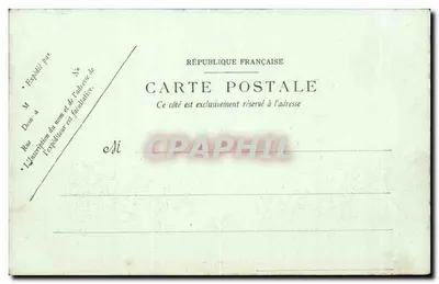 Arredores de Angoulême — La Couronne — A Abadia — LL. — Verso