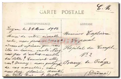 LYON — Ogólny widok St-Georges i St-Jean — S. Fargez, nr 5427 — Rewers