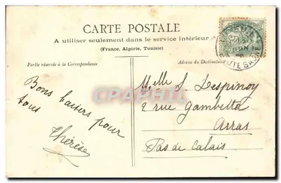 LUXEUIL — Wnętrze kasyna — A. WERCK, N° 8748 — Rewers