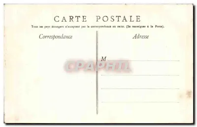 Châteauvert, blisko Clamecy — Zamek (strona wschodnia) i jego kaplica. — Wydawca: Léon Grippes, Clamecy. — Rewers