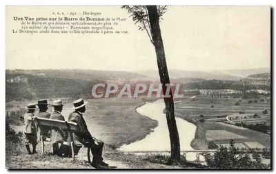 Vista da Barre de Domme — Dordogne — P.D.S. 242