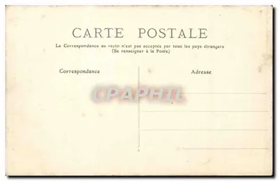 Biarritz - Le Rocher de la Vierge et de l'Attalaye — editor desconhecido, n° 10 — Verso