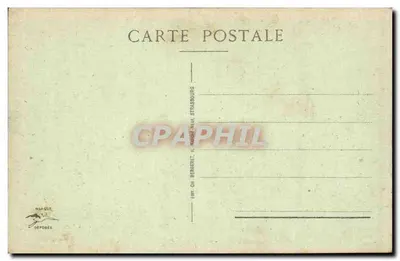 Strasbourg - Quai do Maire Dietrich — editor Bergeret, n°12 — Verso