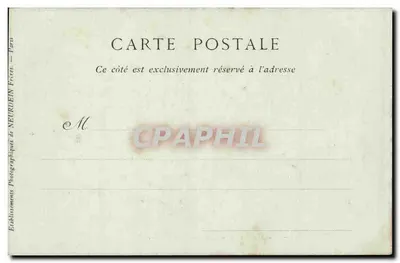 Bourges — Ogólny widok z Pałacu Jacques Cœur — kolekcja ND Phot — Rewers