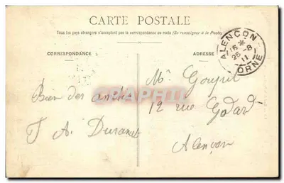 Agen — Absydę katedry — Wydawnictwo Hial de la Dépeche, Agen — Rewers