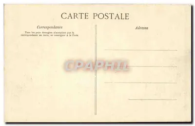 Alençon — Vista geral da Place d'Armes — La Normandie 'La C.P.A.' n°14 — Verso