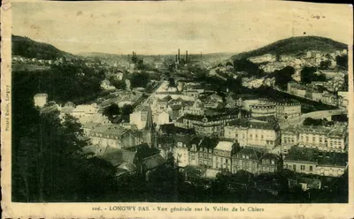 Longwy-Bas — Vue générale sur la Vallée de la Chiers — Picard Kmille, Longwy, n° 106