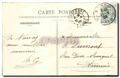 NANCY - Widok panoramiczny — La Lorraine illustrée, n°15 — Rewers