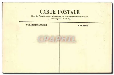 Auxerre — De Portalen van de Kathedraal — Ed. Ch. Monneret — Achterkant