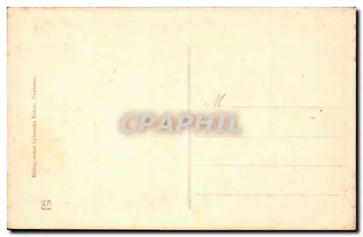 Castelo Henri IV - Gabinete do Soberano — PAU — n° 861 — Verso