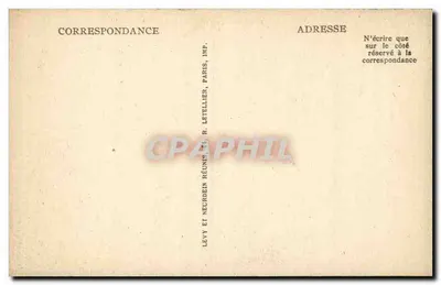 Vista do Castelo de Pau — LL — R. Letellier, Paris — Verso