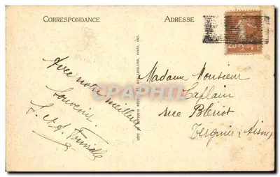 Env. de Cauterets — O Ponte da Espanha e a Hotellerie (alt. 1496 m.) — LL — Verso