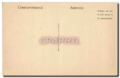 Le Portel — Beeld van Onze Lieve Vrouw van Boulogne (sculpteur Laurent-Goblet) — LL — Achterkant