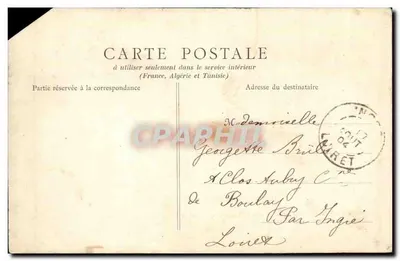 Orléans — Piazza della Bascule e Monumento della Difesa — B. E. PARIS n°91 — Verso