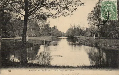 Em torno de ORLÉANS. — A Fonte do Loiret — ND Phot