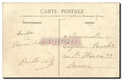 BONSECOURS - Environs de ROUEN - Igreja - A Nef no mês de Maio — Verso