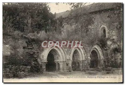 Saint-Léonard - Ruínas da Abadia de l'Artige — Haute-Vienne