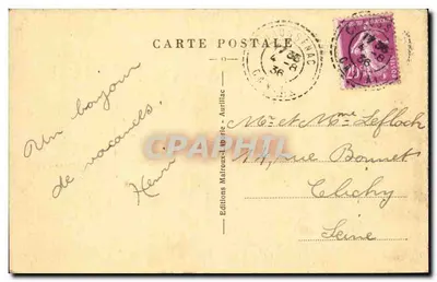 Viaduto de Garabit — Vista de perfil — Éditions Malroux-Liborie, n°869 — Verso