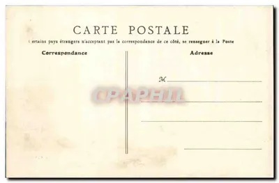 Lyon — O Palácio de Justiça — B. F., Paris, n° 304 — Verso
