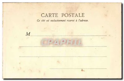 Blois — Rue Porte de côté — B. F., Paryż — Rewers
