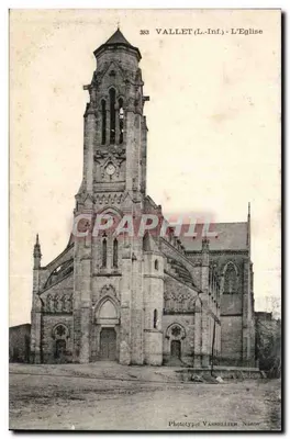 Vallet (L.-Inf.) - A Igreja — Fototipia Vasselier, Nantes