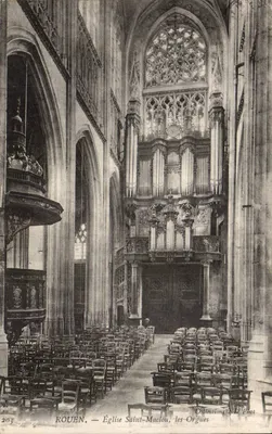 Rouen — Igreja de Saint-Maclou, os Órgãos — Coleções ND Phot, n° 203