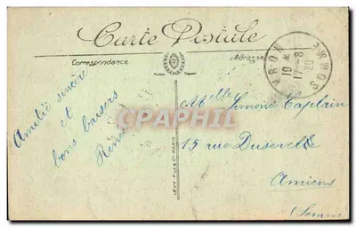 Abbeville — A Igreja de São Vulfrano — LL n°8 — Verso