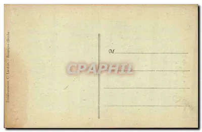 De Eekhoorn en de Waterfall in Vorm van Ventiel — Franche-Comté — Uitgever C. Lardier, Besançon (Doubs) — Achterkant
