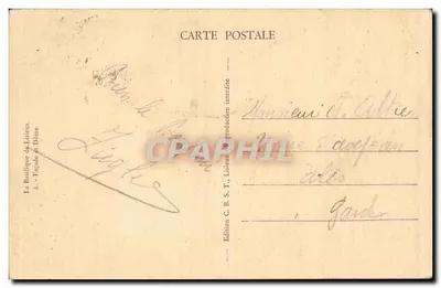 Bazylika Liseux — Façada i Dach — Wydawnictwo C. B. S. T., Liseux — Rewers
