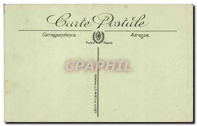 Marseille — Os Ascensores e Nossa Senhora da Guarda — Lévy Fils & Cie, Paris, n°17 — Verso