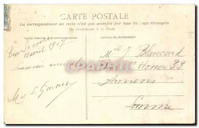 Bonsecours — Krzyż i Katedra — G.V. 750 — Rewers