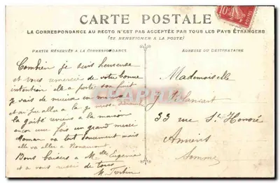 Rouen - Katedra. Front — n° 108 — wydawca N.G. — Rewers