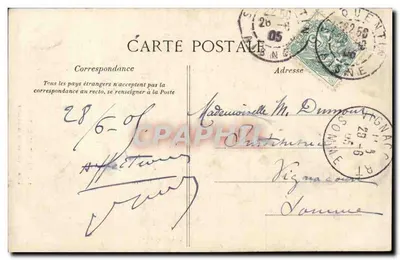 Saint-Quentin — As Arcadas da Prefeitura — Editor: n°14 — Verso