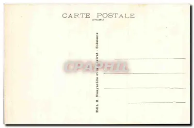 Soissons (Aisne) — Wieże Świętego Jana z Winogronami — Wydawca B. Nougardé i H. Lestrat — Rewers