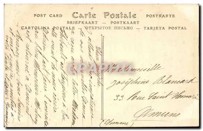Lisieux (Calvados) — Grobowiec Świętej Siostry Teresy Dziecka Jezus po wydobyciu z grobu 6 września 1910 — ND Phot. — Rewers