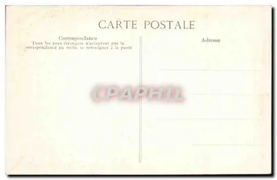 Rodez — La Torre de la Catedral — El Aveyron pintoresco — Reverso