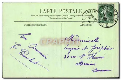 Beauvais — Statua Jeanne Hachette — LL. n°198 — Rewers