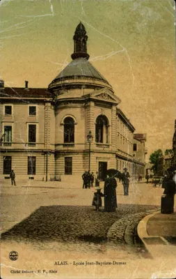 Alais - Liceu Jean-Baptiste-Dumas — Cliché Delmas, H.P., Alais