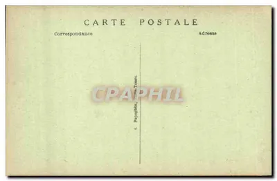 Amboise — O Castelo (Lado Noroeste) — A.P. 28 — Verso
