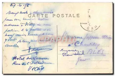 ARRAS — Die Kathedrale — Innen — Ruinen nach 1919 — Bille Photo-Editeur, Fontenay-s-Bois — Rückseite
