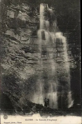 Cluses - A Cachoeira de Anglenoz — Dupupet, fotografia., Cluses