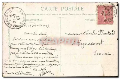 CANNES — Widok z Kalifornii i Góry Estérel — Wydawnictwo Gilelta, fot., Nice, n°413 — Rewers