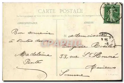 Vichy - Promenade do Antigo Parque — Editor P. B., Vichy — Verso