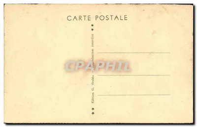 Bilhete postal antigo Tranchées Alemãs - VIMY — Verso