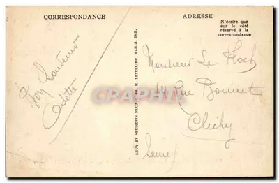Amboise (Loire-et-Loire) — Ogólny widok ku zamkowi i Loirze — LL — Rewers
