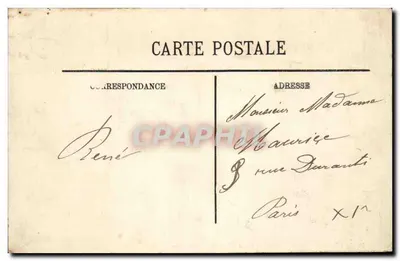 Auxerre — De Kathedraal gezien vanaf het Belvédère Manufacier — LL. — Achterkant