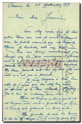 Amiens — Rue de Brauvaiss — Widok ogólny zniszczeń — LL. — Vidé Paris n°502 — Rewers
