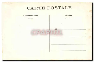 Der Bourg-de-Batz (L.-Inf.) — Die Felsen an einem stürmischen Tag — Phototypie de Paris — Rückseite