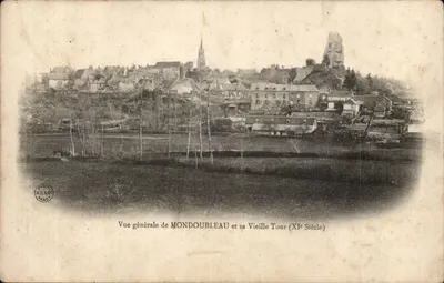 Mondoubleau — Visão geral e sua Torre Velha (século XI) — A.B.&C. (P. MINGO)